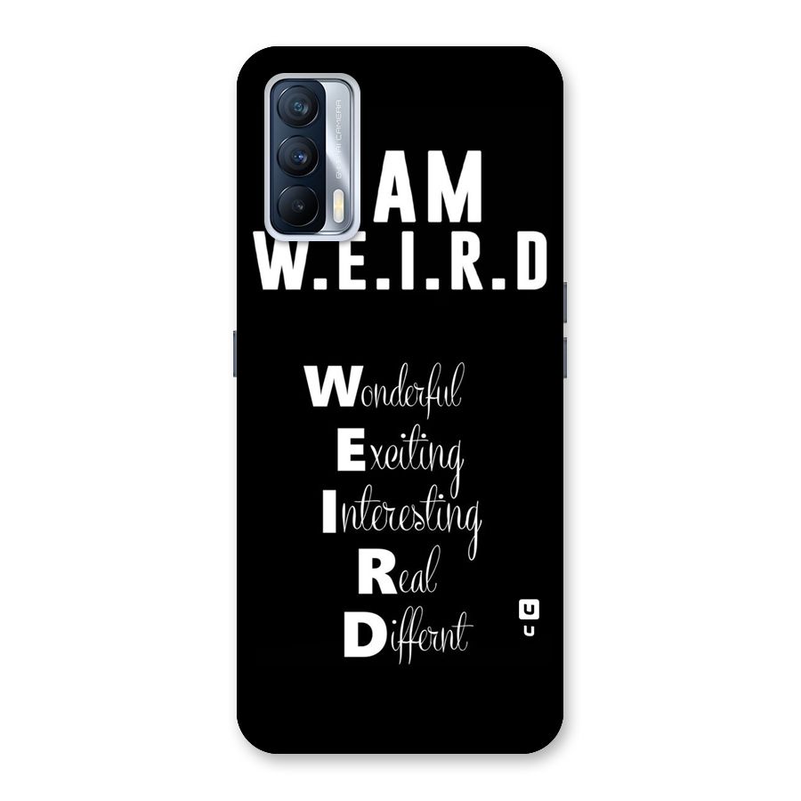 Weird Me Back Case for Realme X7