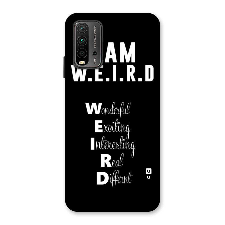 Weird Me Back Case for Redmi 9 Power