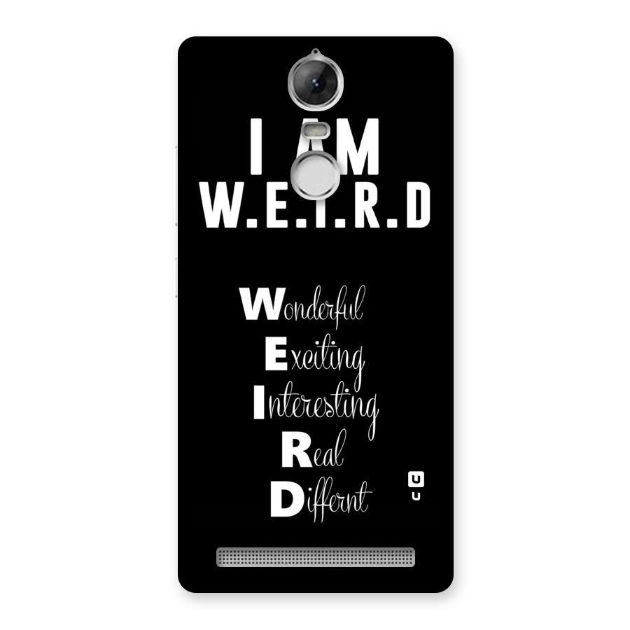 Weird Me Back Case for Vibe K5 Note