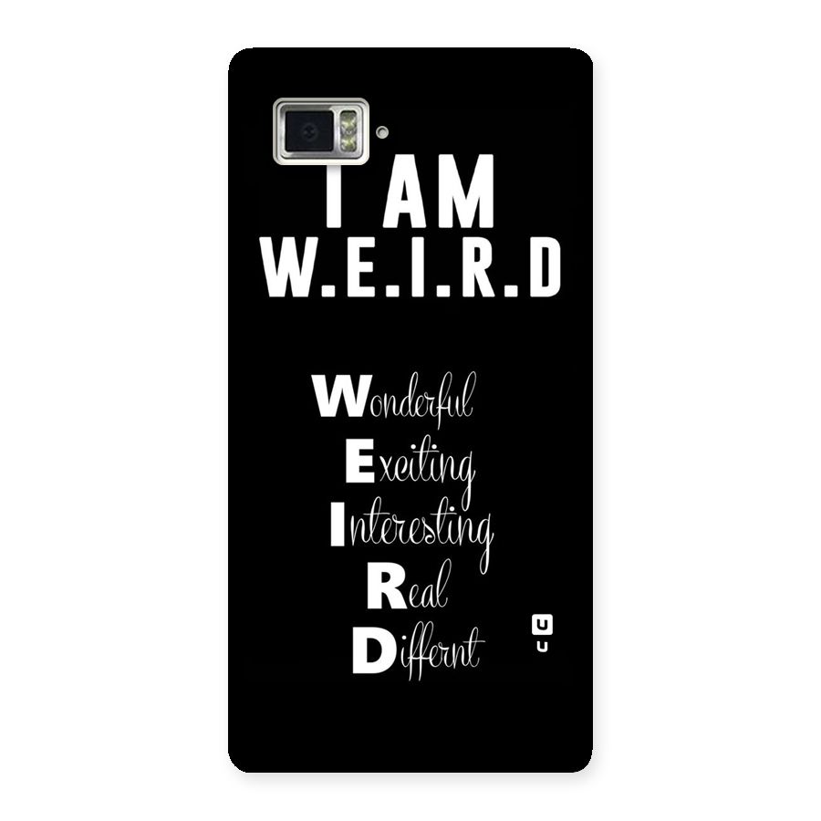 Weird Me Back Case for Vibe Z2 Pro K920