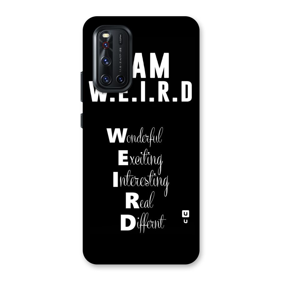 Weird Me Back Case for Vivo V19