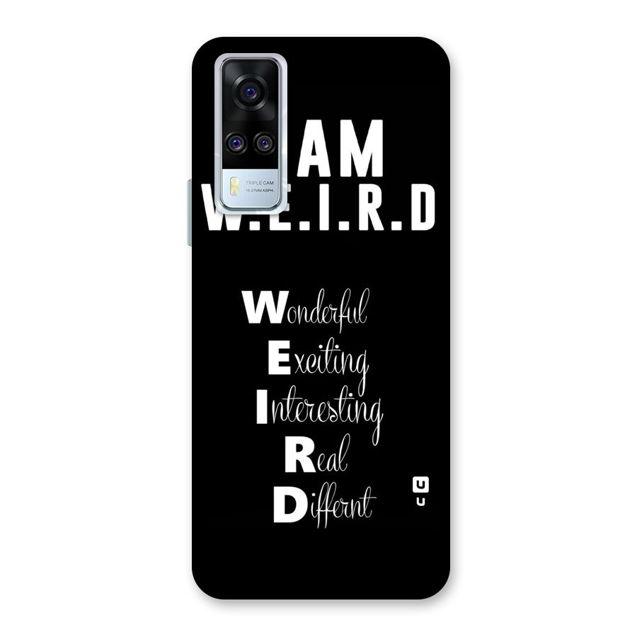 Weird Me Back Case for Vivo Y31