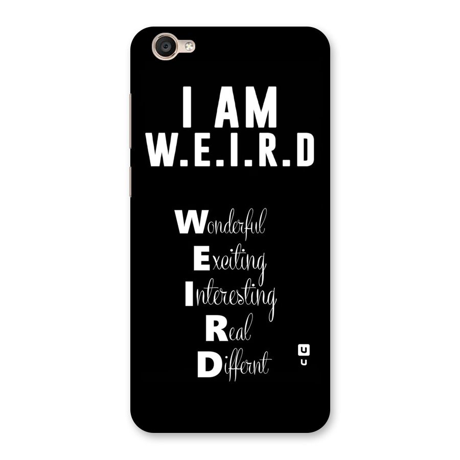 Weird Me Back Case for Vivo Y55s