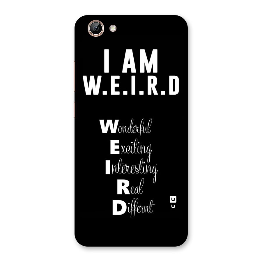 Weird Me Back Case for Vivo Y71i