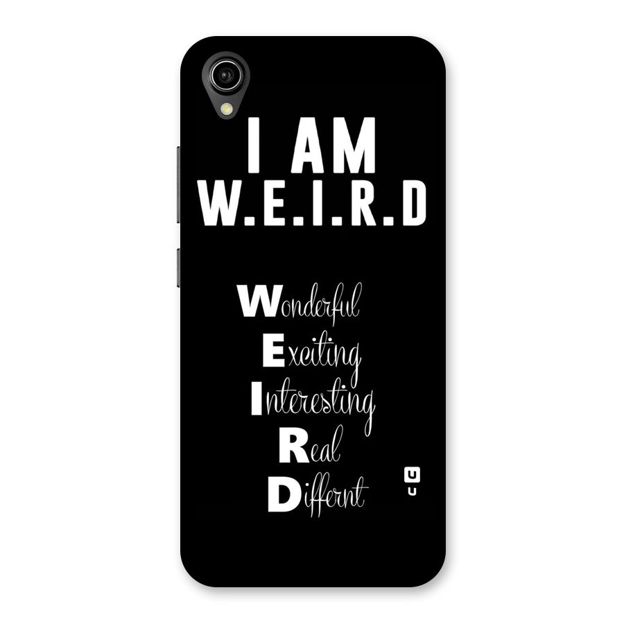 Weird Me Back Case for Vivo Y90