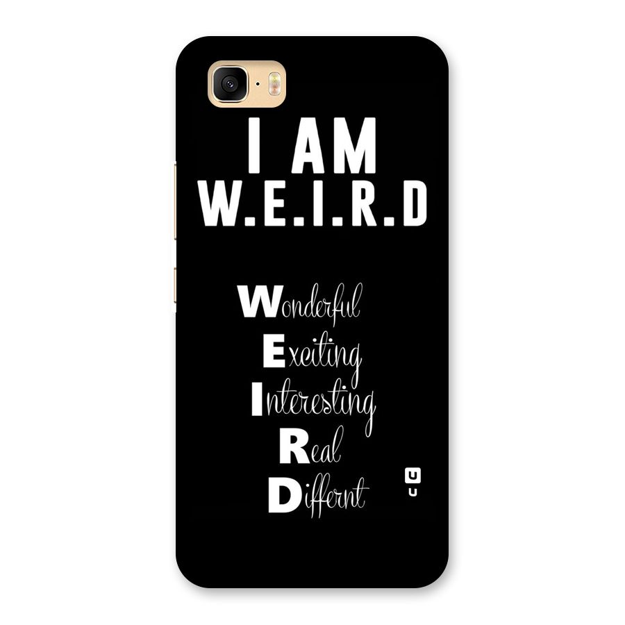 Weird Me Back Case for Zenfone 3s Max