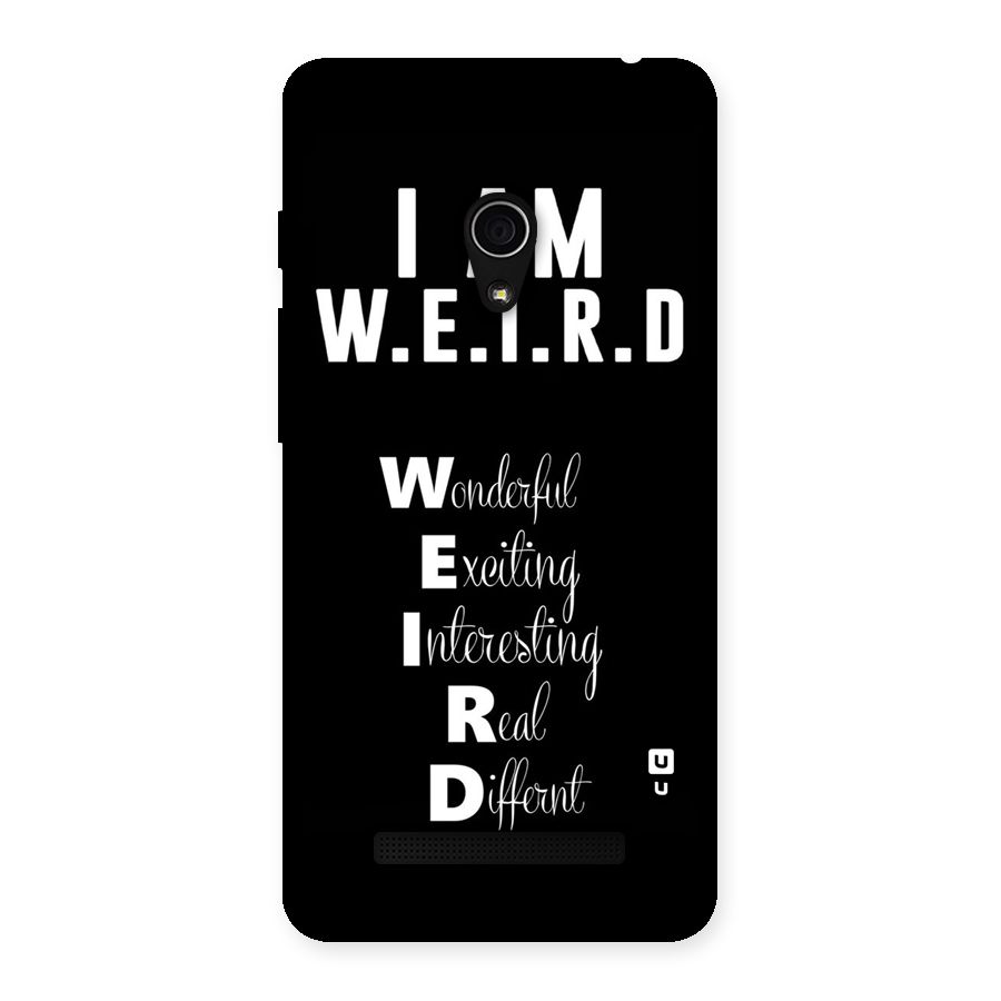 Weird Me Back Case for Zenfone 5