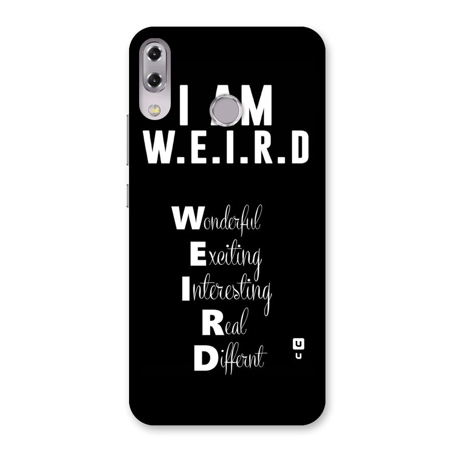 Weird Me Back Case for Zenfone 5Z
