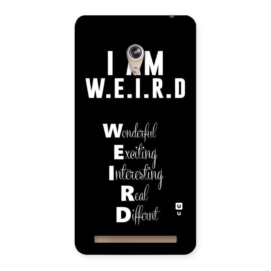 Weird Me Back Case for Zenfone 6