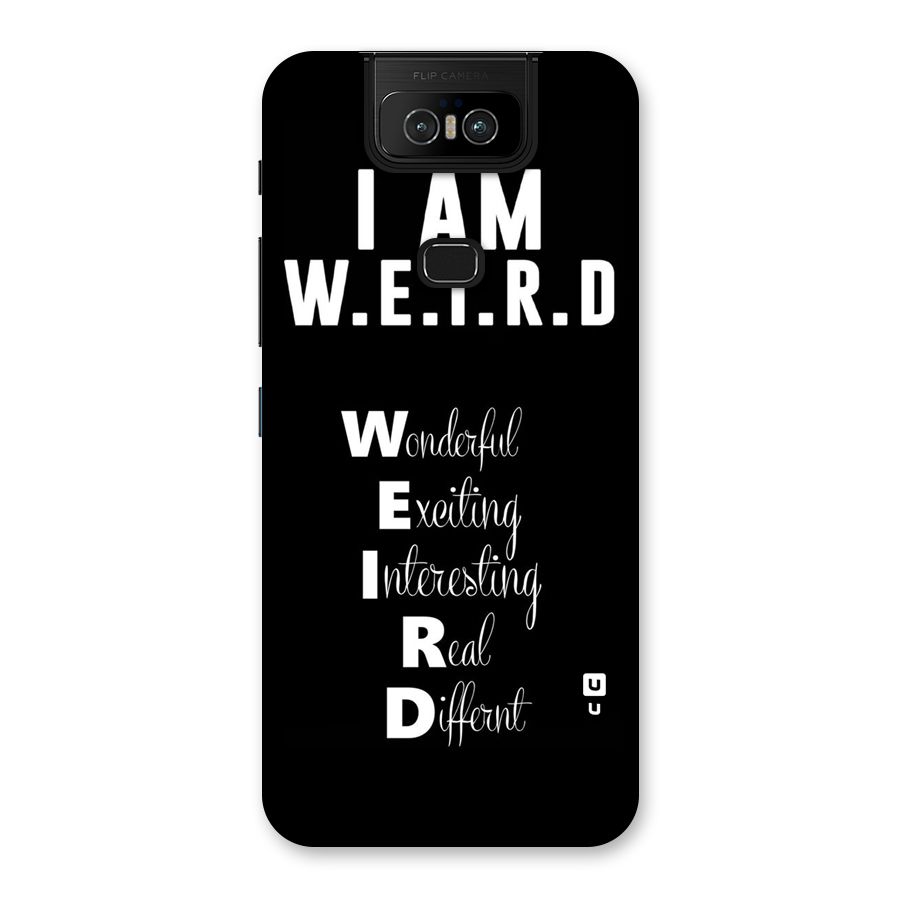 Weird Me Back Case for Zenfone 6z