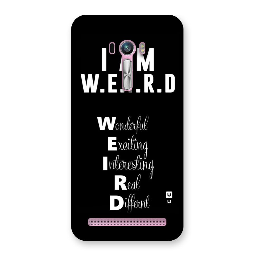 Weird Me Back Case for Zenfone Selfie
