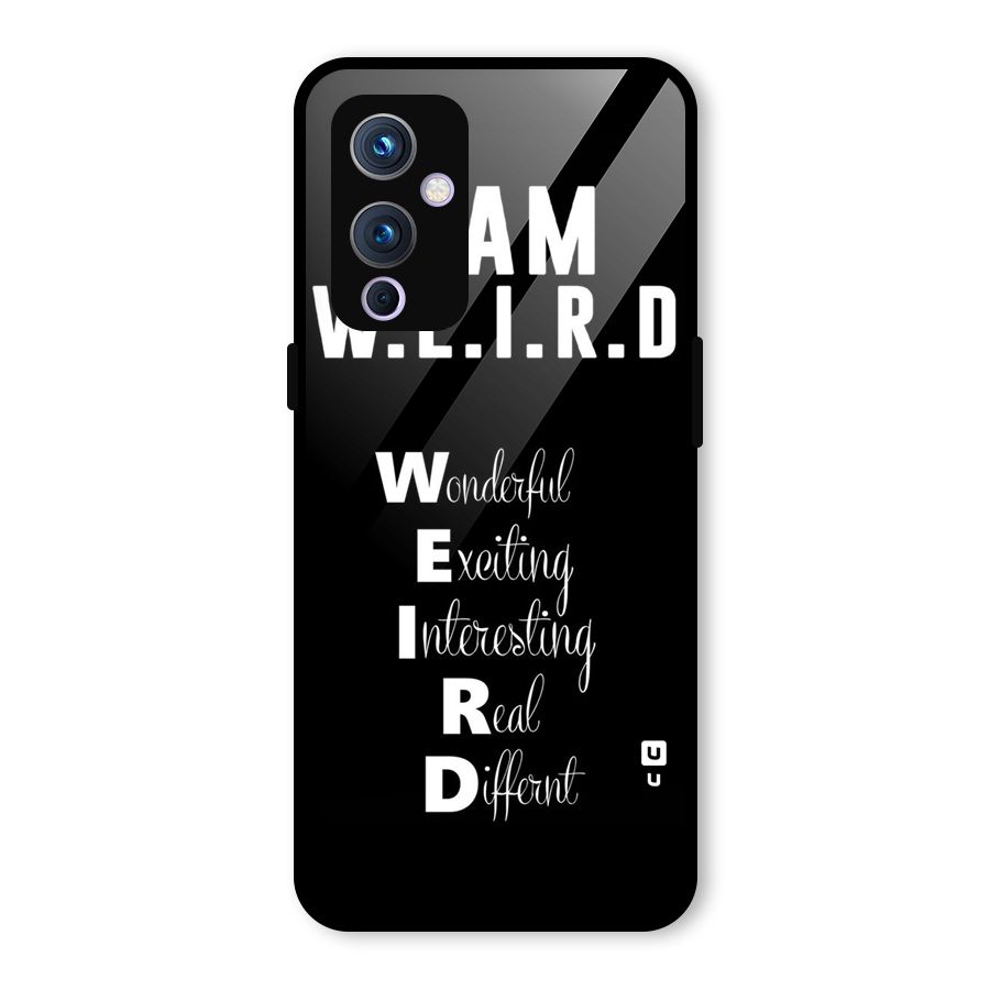 Weird Me Glass Back Case for OnePlus 9