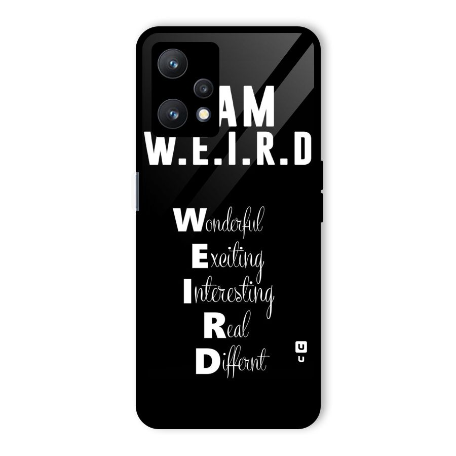 Weird Me Glass Back Case for Realme 9 Pro 5G