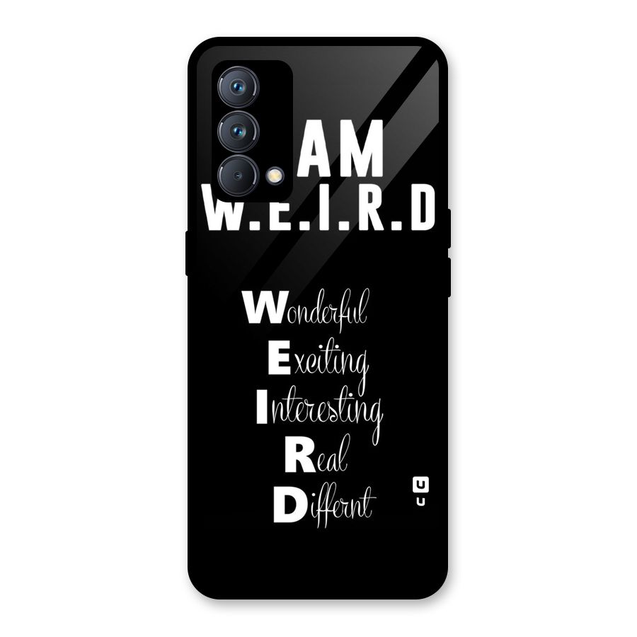 Weird Me Glass Back Case for Realme GT Master Edition