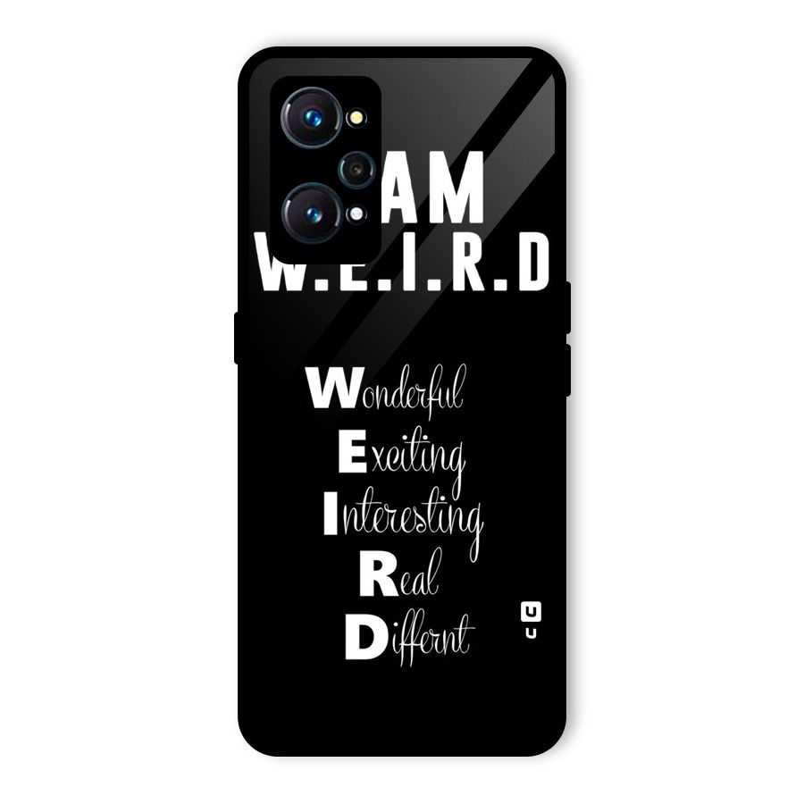 Weird Me Glass Back Case for Realme GT Neo2