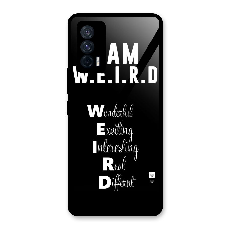 Weird Me Glass Back Case for Vivo iQOO 7 5G