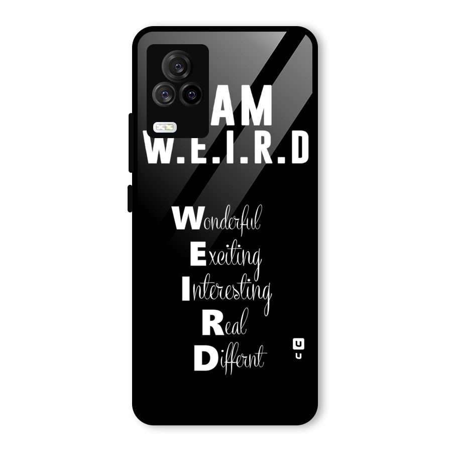 Weird Me Glass Back Case for Vivo iQOO 7 Legend 5G