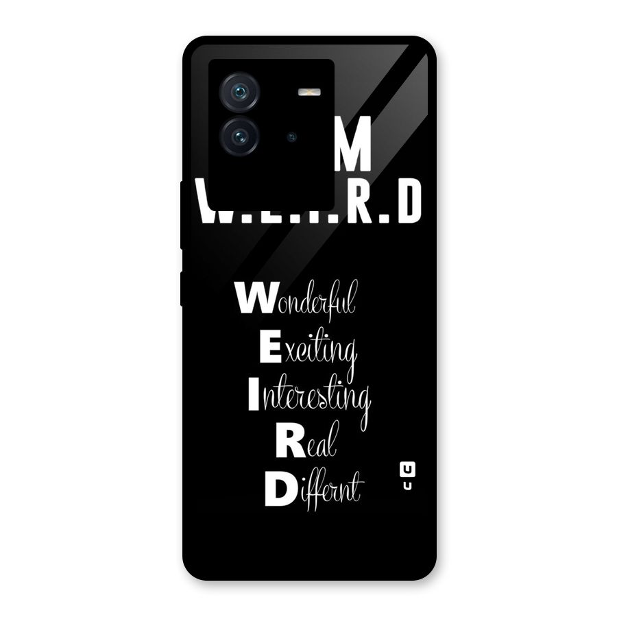Weird Me Glass Back Case for Vivo iQOO Neo 6 5G