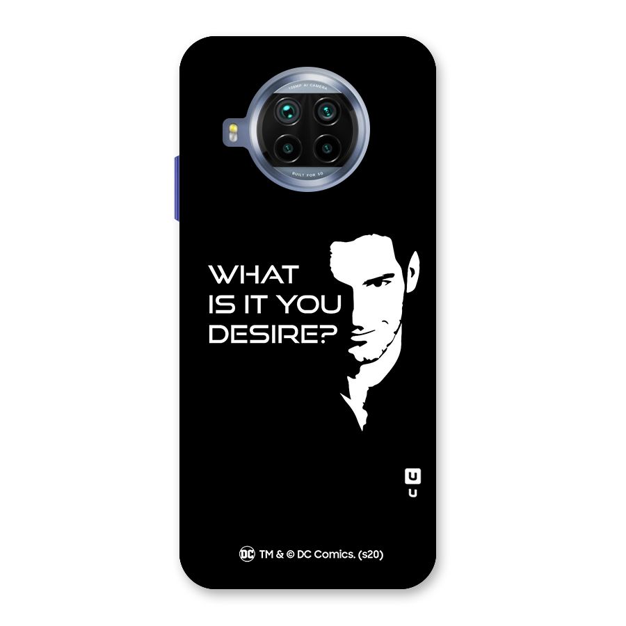 What Do You Desire Back Case for Mi 10i