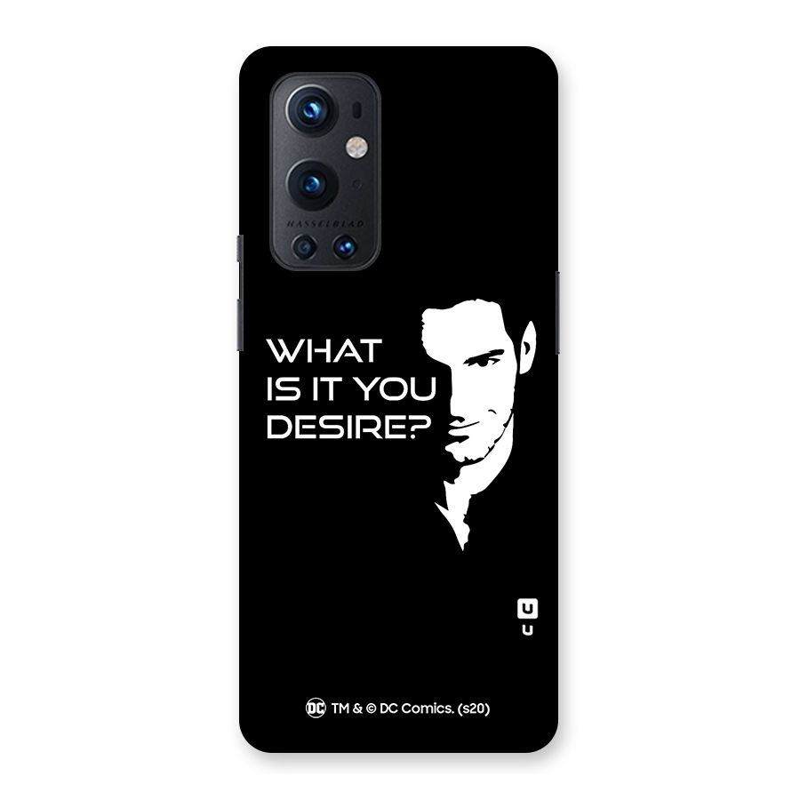 What Do You Desire Back Case for OnePlus 9 Pro