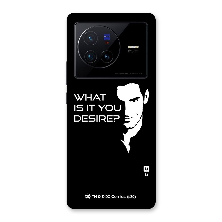 What Do You Desire Back Case for Vivo X80