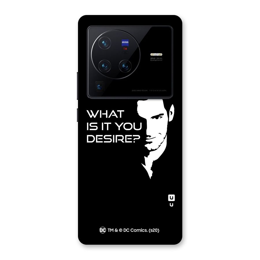 What Do You Desire Back Case for Vivo X80 Pro