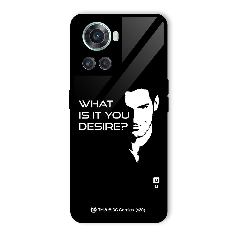 What Do You Desire Glass Back Case for OnePlus 10R