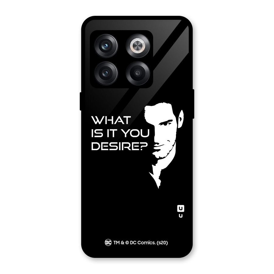 What Do You Desire Glass Back Case for OnePlus 10T