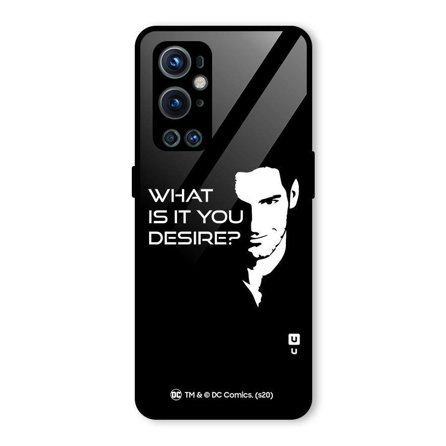 What Do You Desire Glass Back Case for OnePlus 9 Pro
