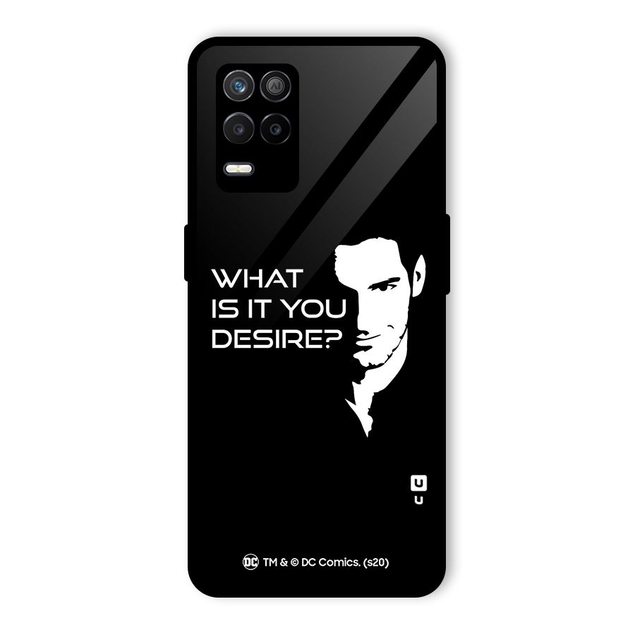 What Do You Desire Glass Back Case for Realme 8 5G