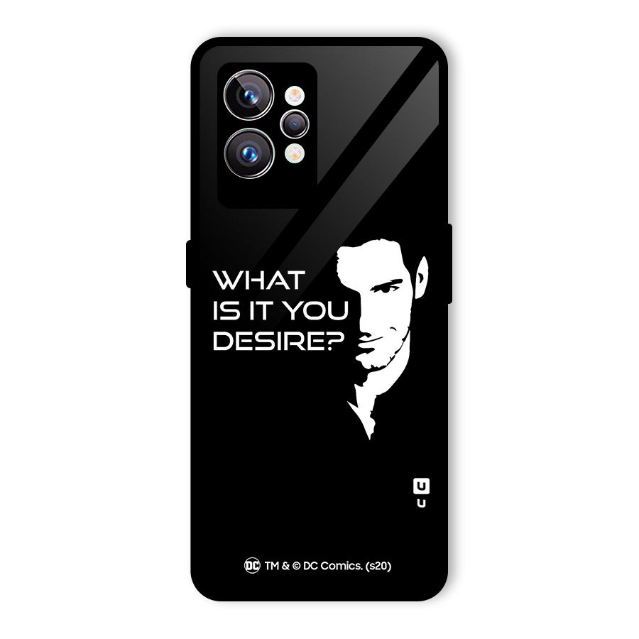What Do You Desire Glass Back Case for Realme GT2 Pro