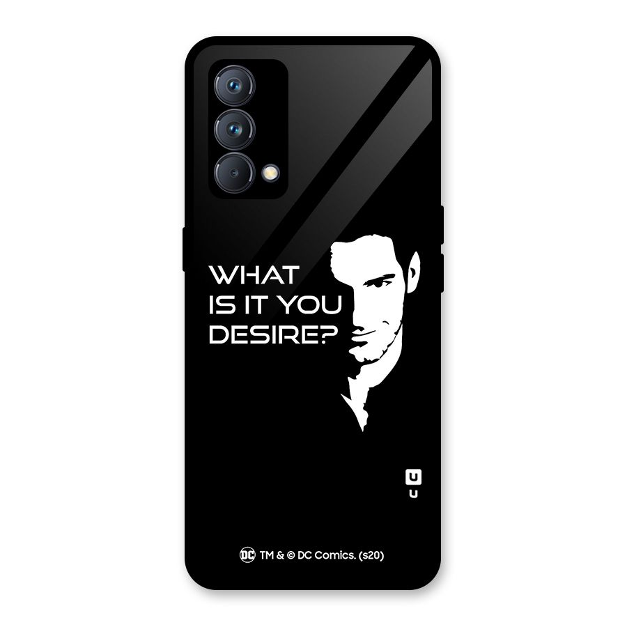 What Do You Desire Glass Back Case for Realme GT Master Edition