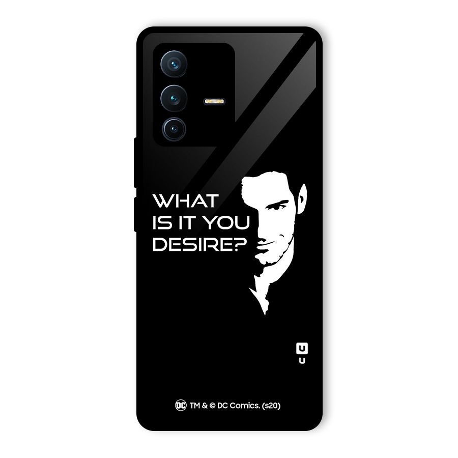 What Do You Desire Glass Back Case for Vivo V23 Pro