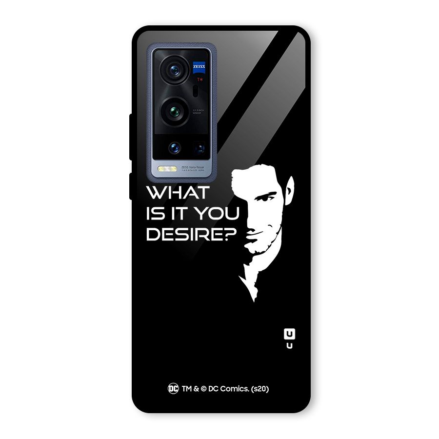 What Do You Desire Glass Back Case for Vivo X60 Pro Plus