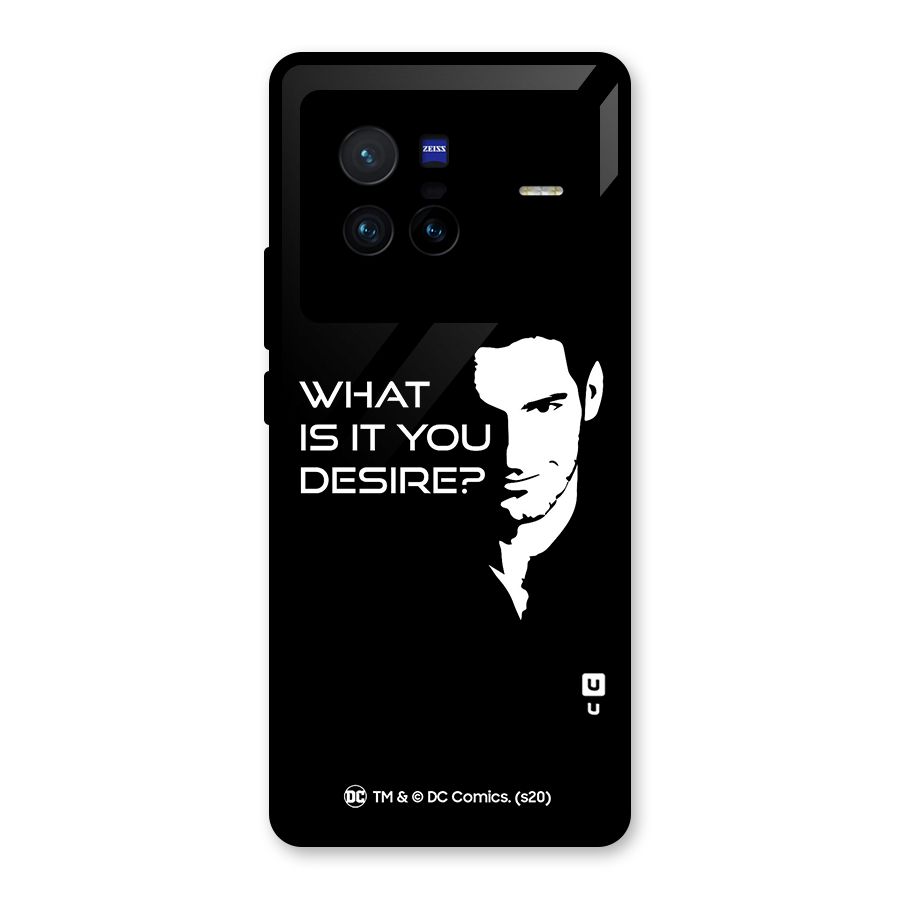 What Do You Desire Glass Back Case for Vivo X80