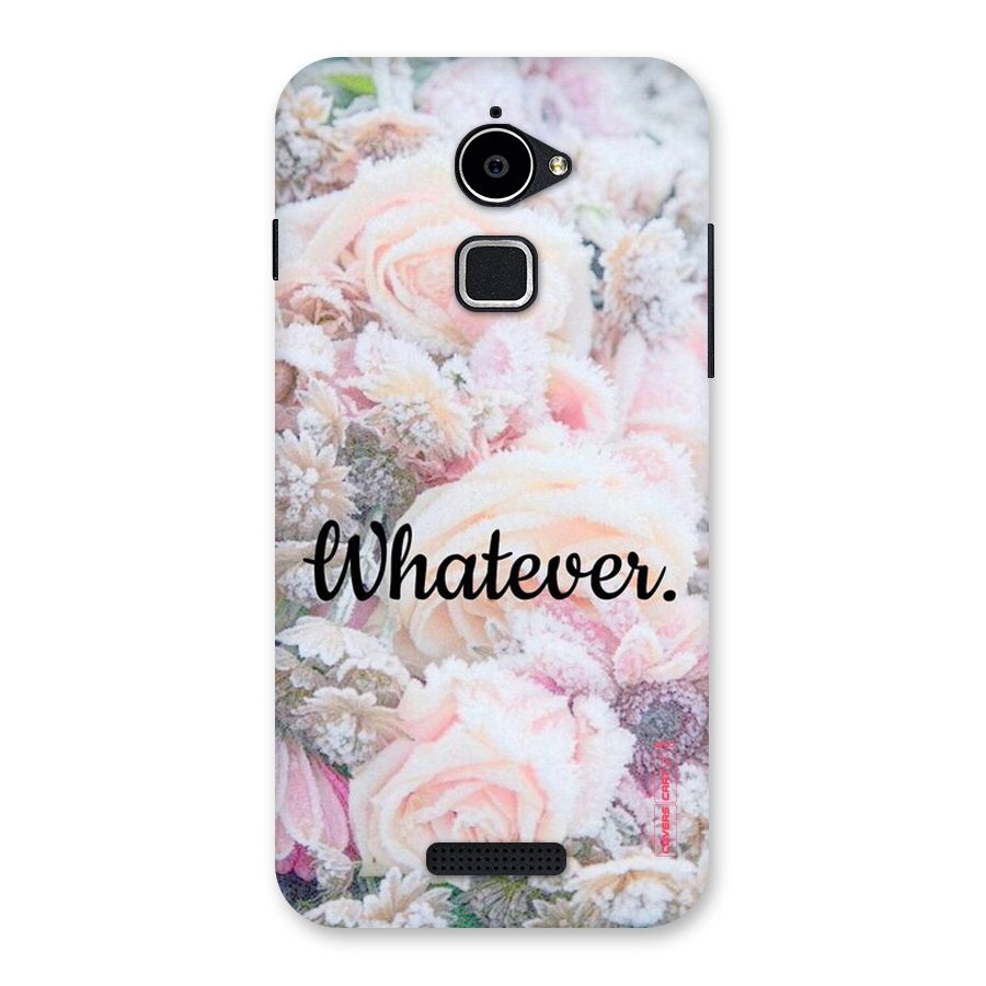 Whatever Back Case for Coolpad Note 3 Lite