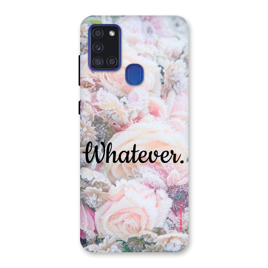 Whatever Back Case for Galaxy A21s