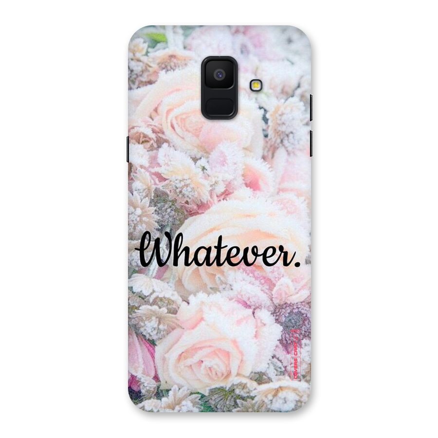Whatever Back Case for Galaxy A6 (2018)