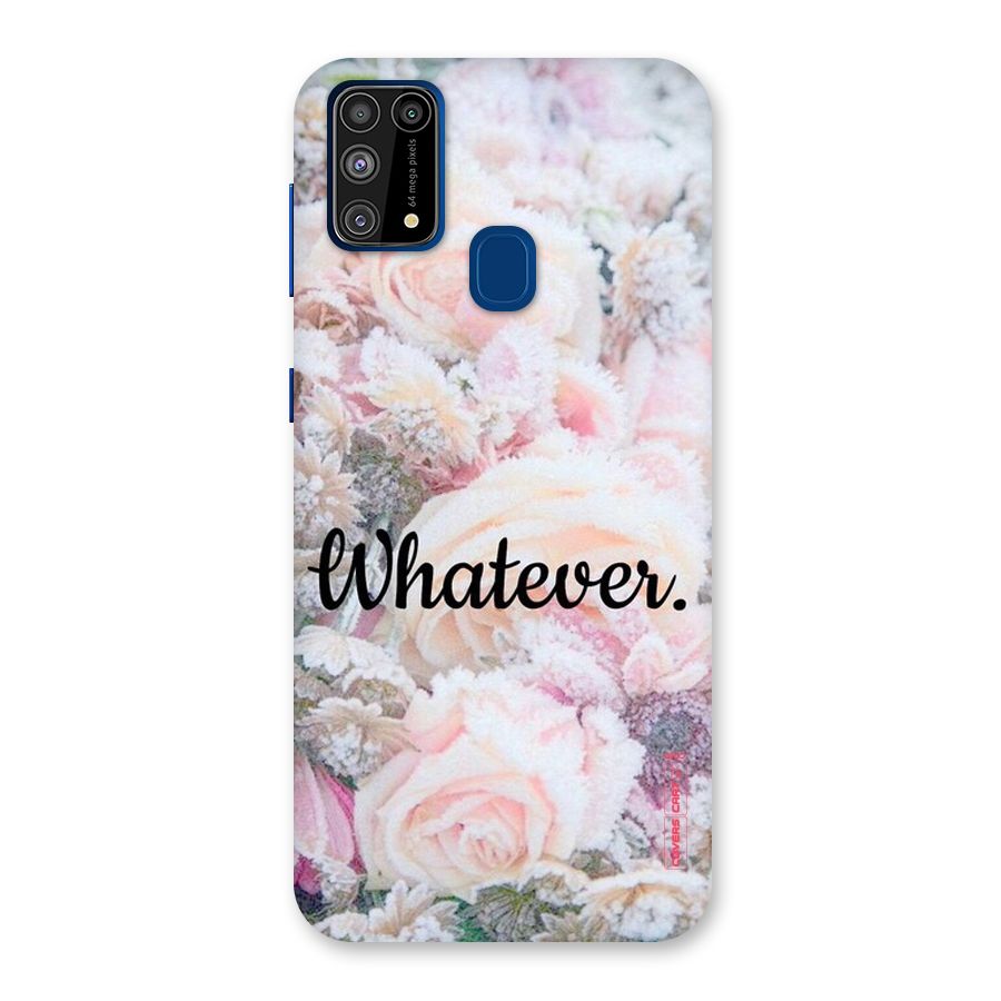 Whatever Back Case for Galaxy F41