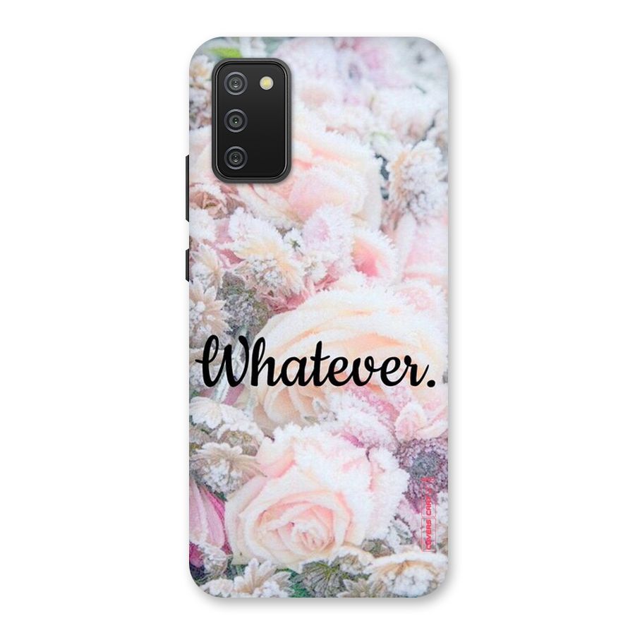Whatever Back Case for Galaxy M02s