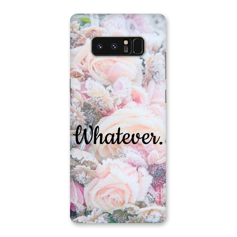 Whatever Back Case for Galaxy Note 8