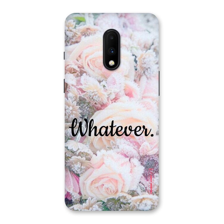 Whatever Back Case for OnePlus 7