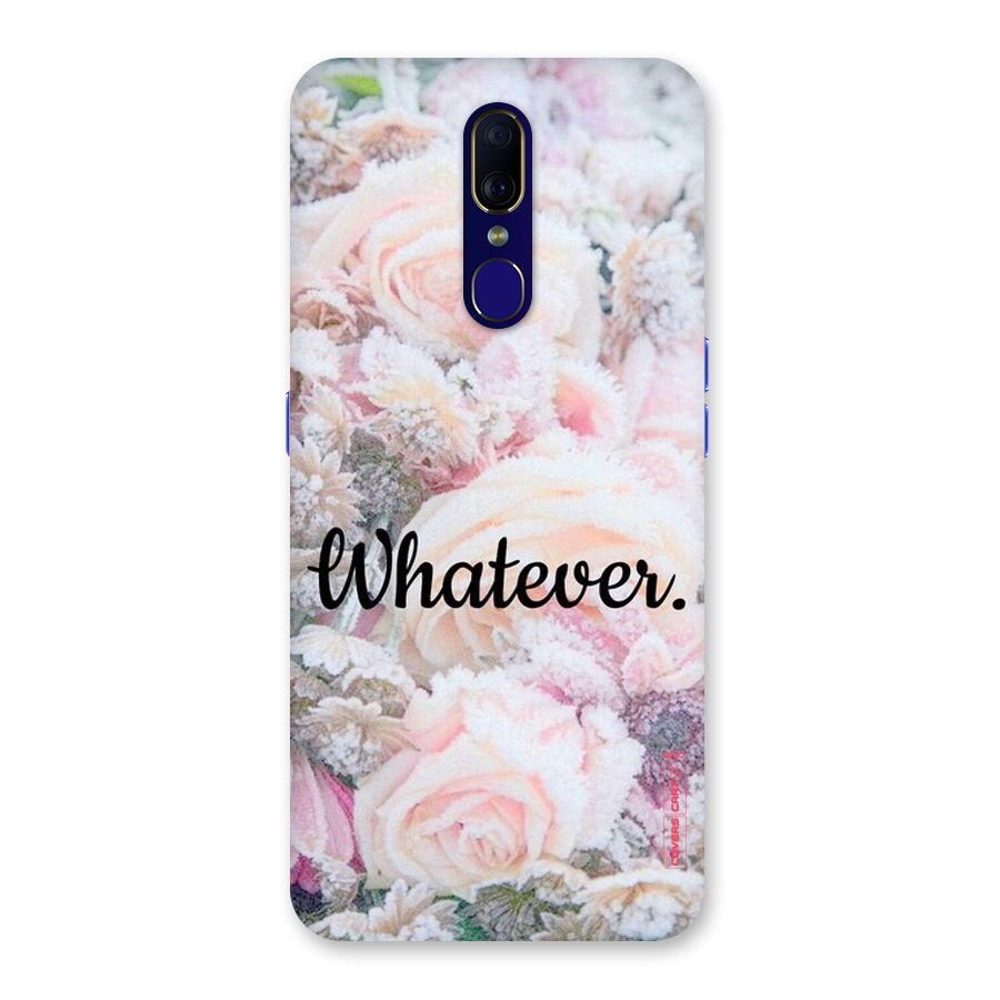 Whatever Back Case for Oppo A9
