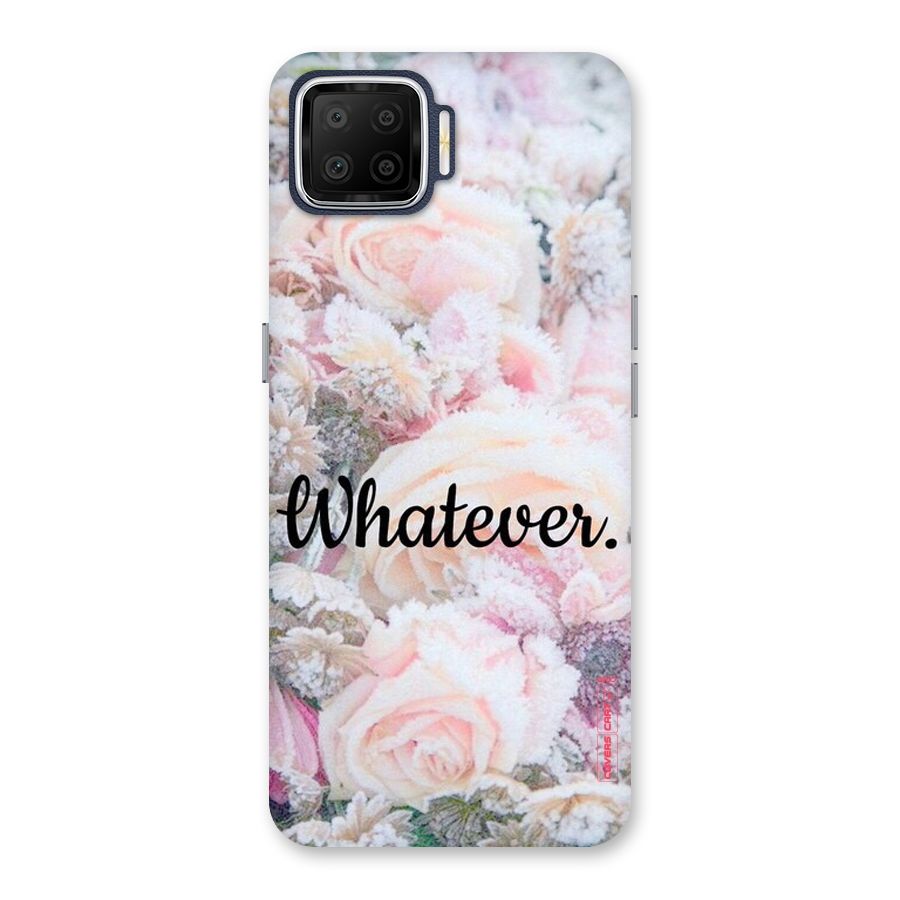 Whatever Back Case for Oppo F17