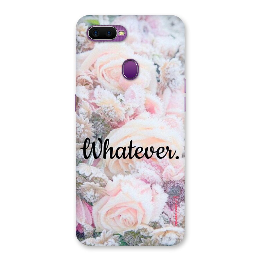 Whatever Back Case for Oppo F9