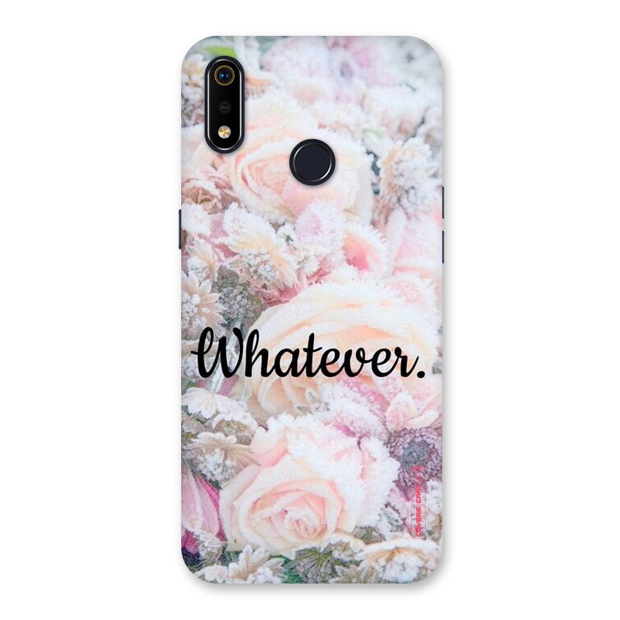 Whatever Back Case for Realme 3i