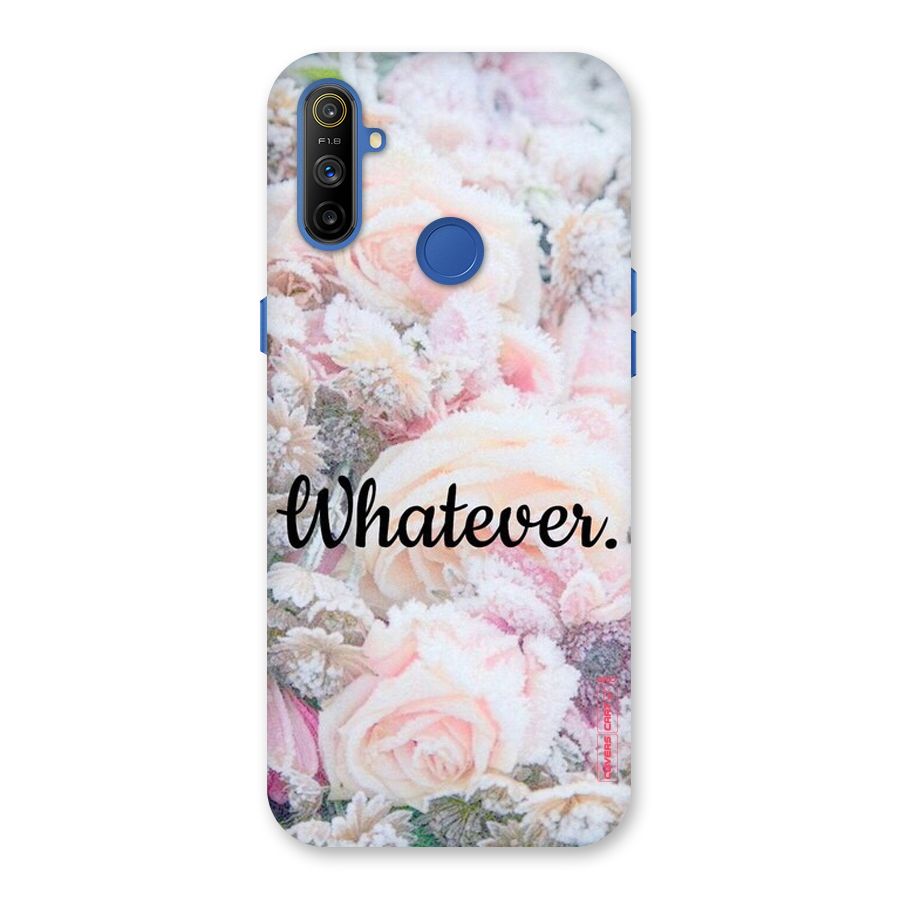 Whatever Back Case for Realme Narzo 10A