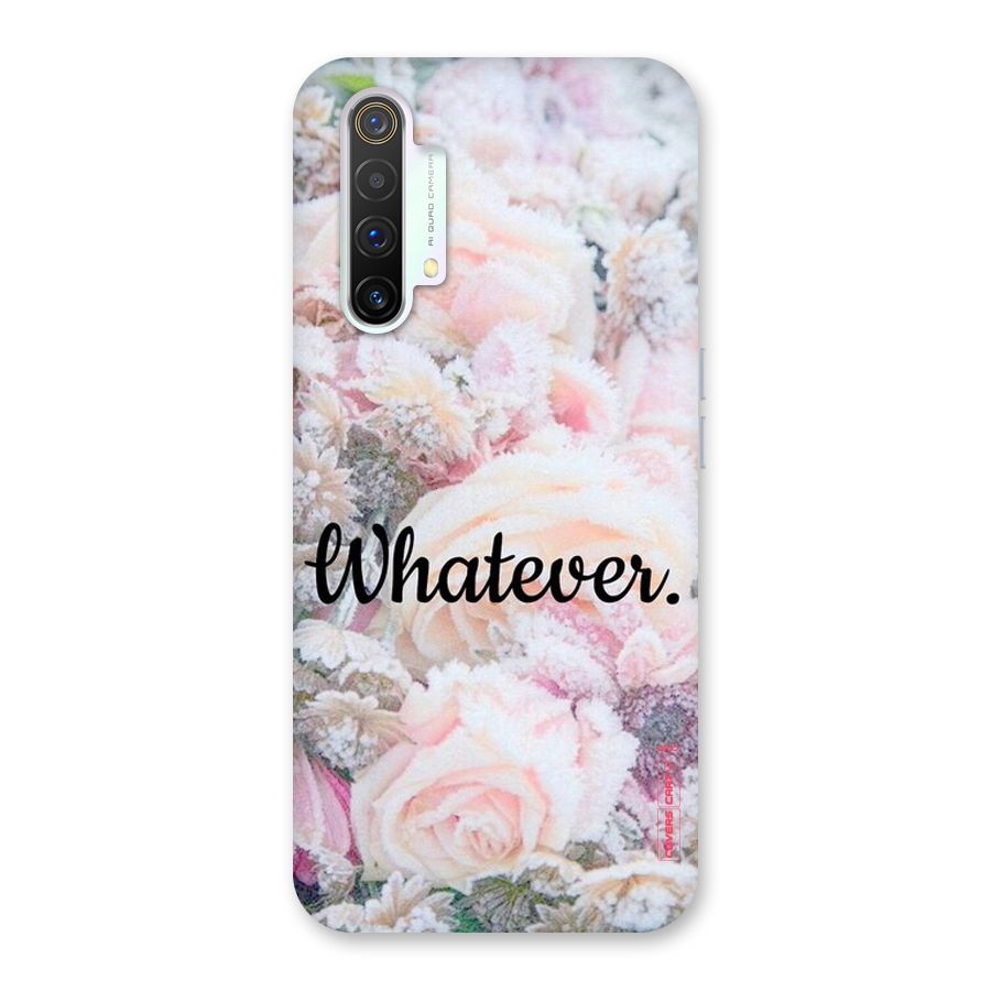 Whatever Back Case for Realme X3