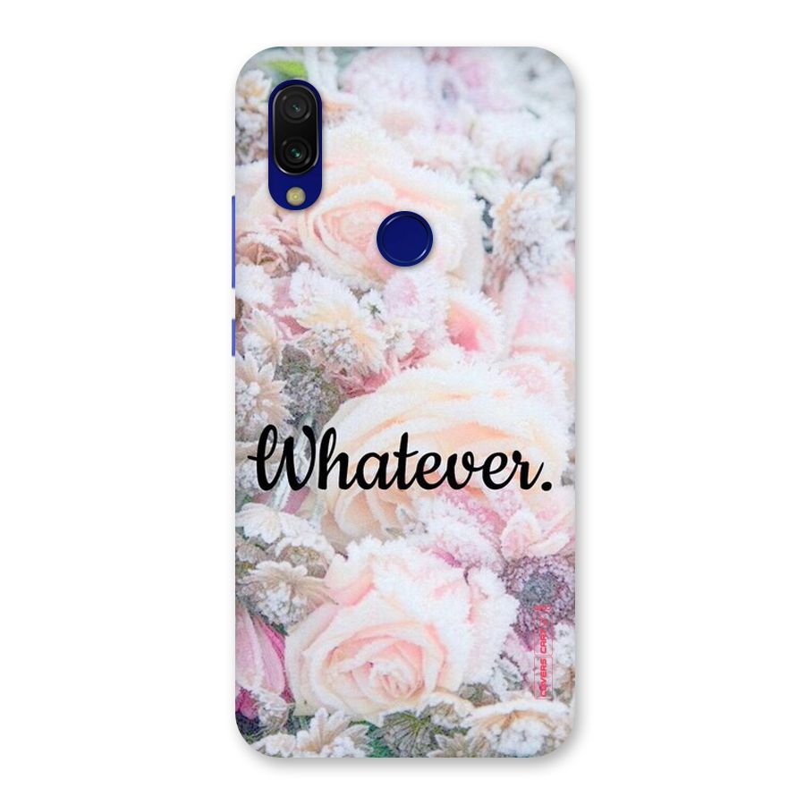Whatever Back Case for Redmi 7