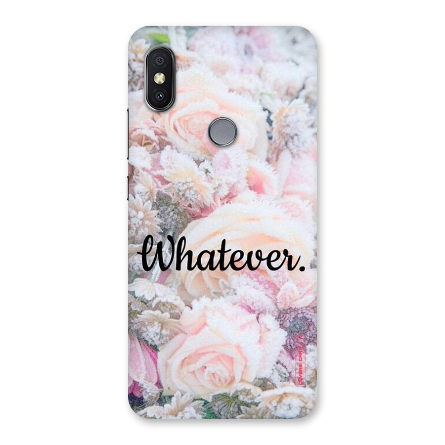Whatever Back Case for Redmi Y2